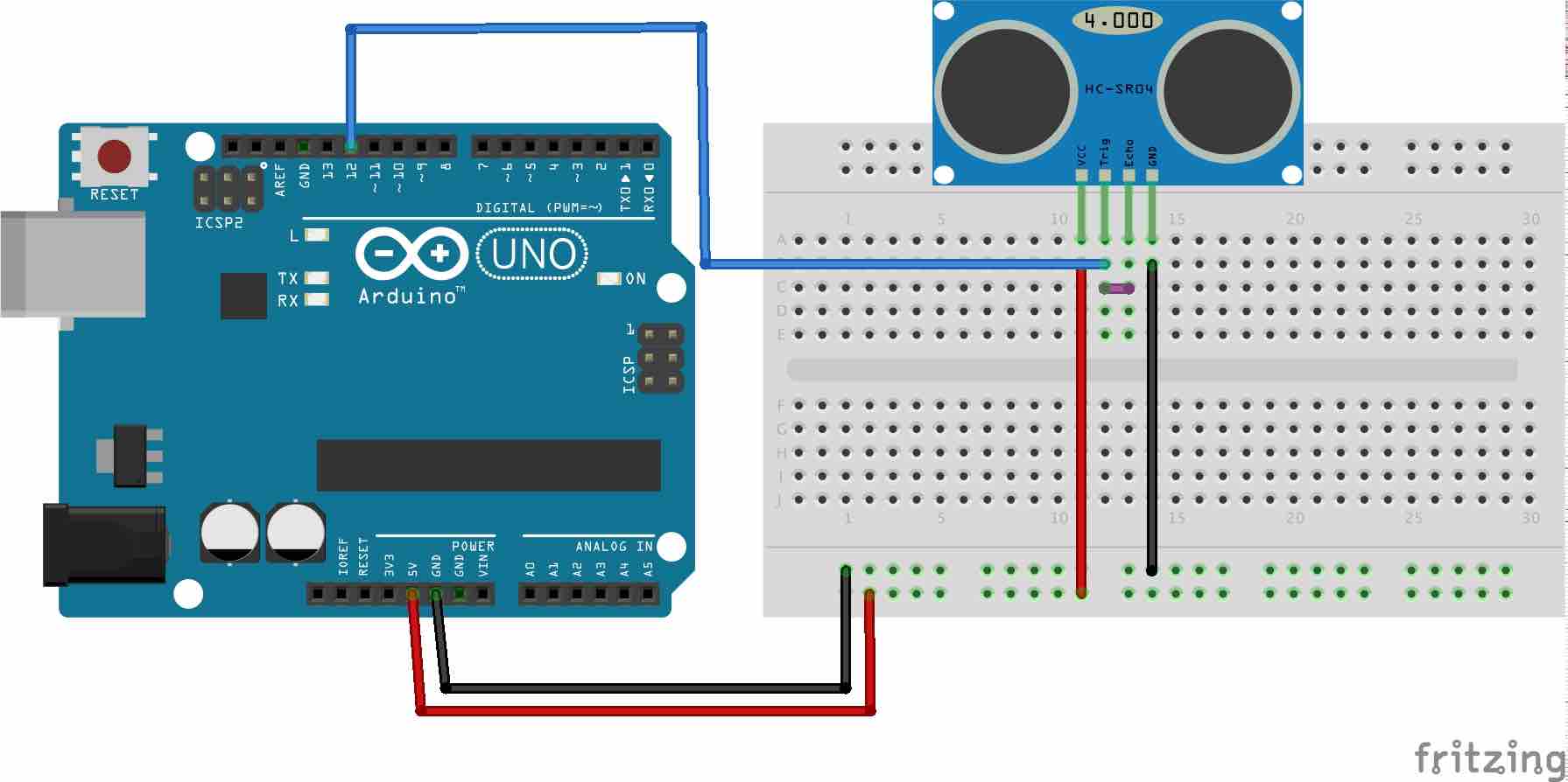 object detection robot using arduino